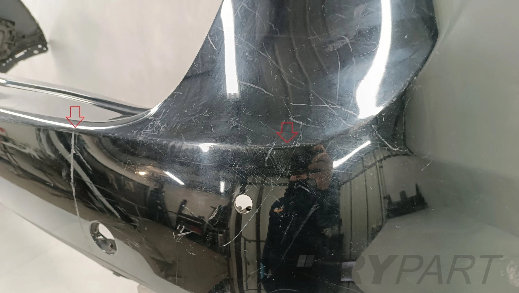 Rear Bumper Porsche Cayenne GTS 7P5 10-14