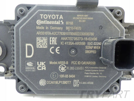 TOYOTA CHR CH-R LIFT 19- 88210-F4070 RADAR SENSOR