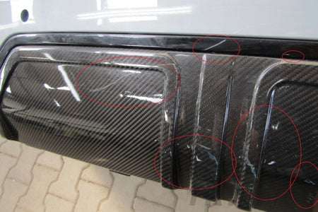 BMW 3 G20 LIFT LCI Sedan M PERFORMANCE CARBON Rear Bumper 22-