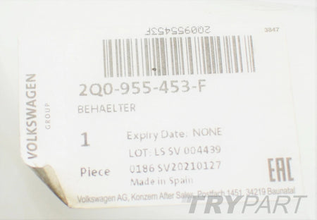 VW POLO VI 2Q0 WASHER FLUID RESERVOIR ORG NEW