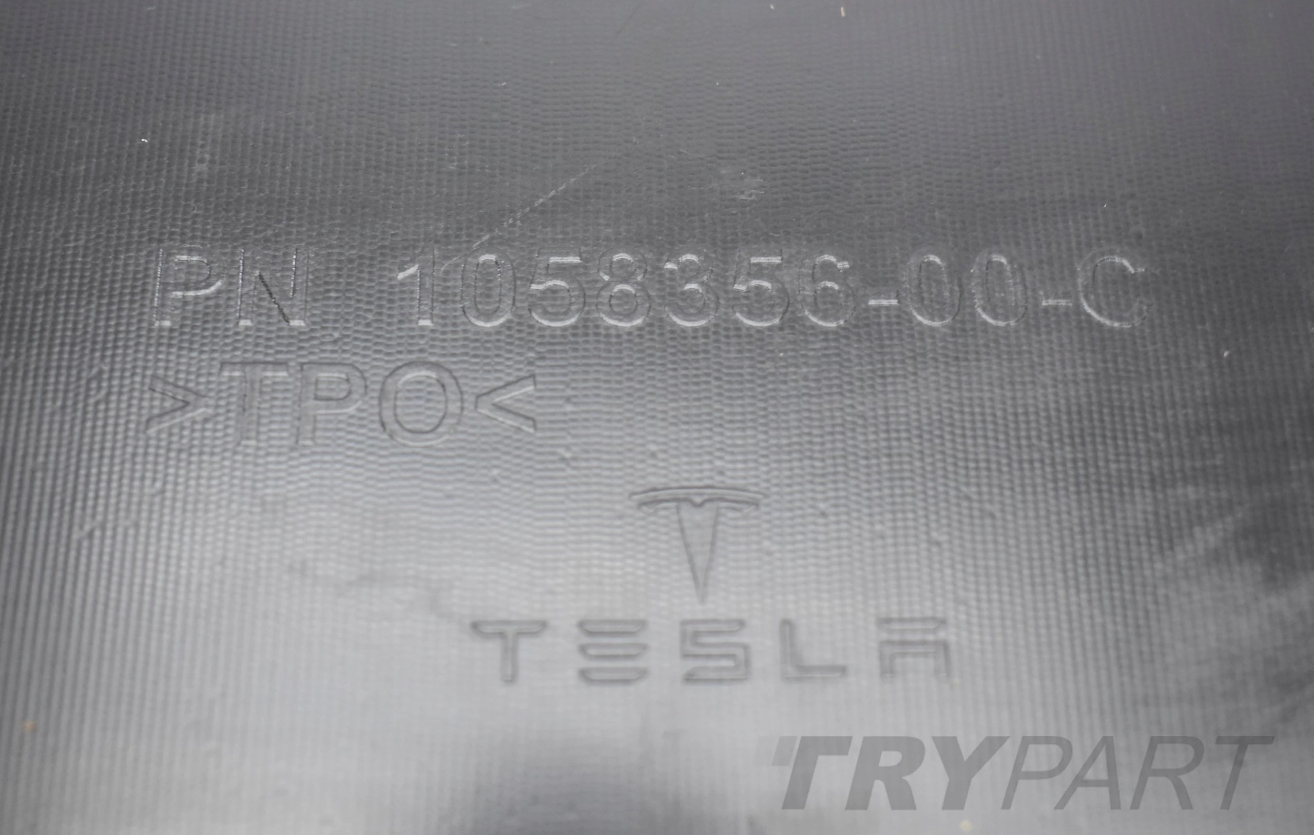 TESLA MODEL X REAR BUMPER DIFFUSER SPOILER ORG