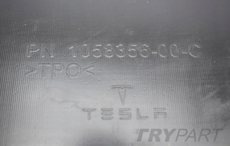 TESLA MODEL X REAR BUMPER DIFFUSER SPOILER ORG