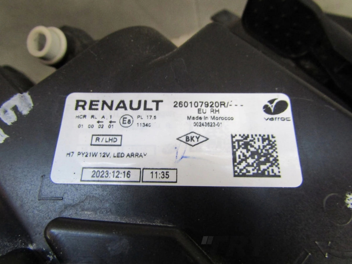 Front Lamp Dacia Sandero III 3 Logan III 3 Jogger LED 20- RH 260107920R