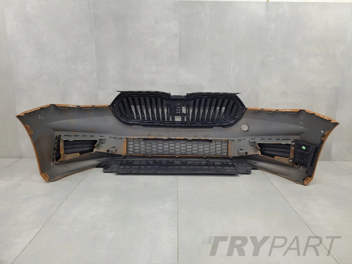 Front Bumper for Skoda Fabia IV 4 6VA 21-