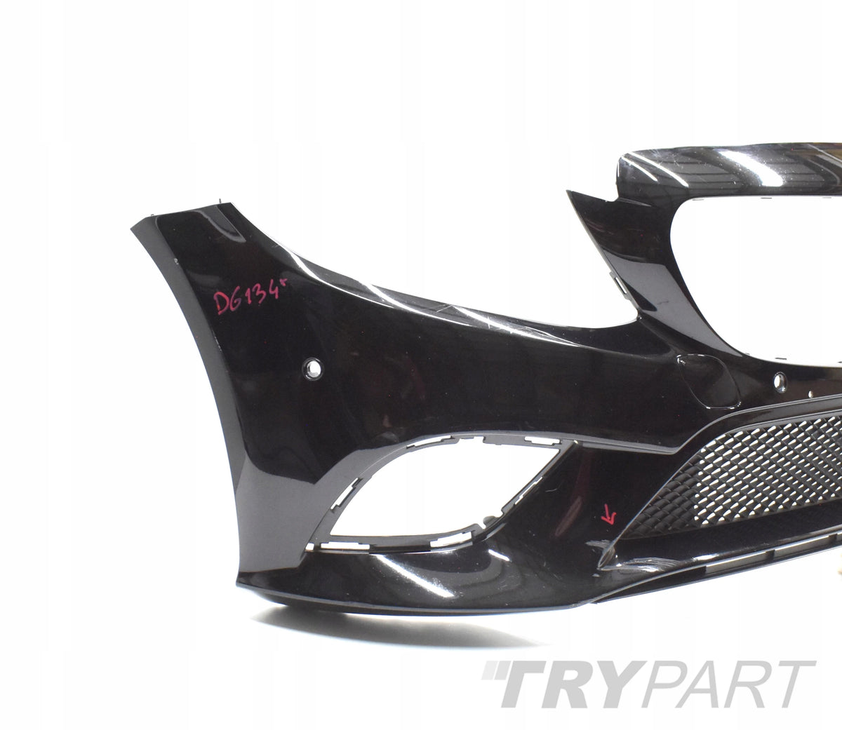 MERCEDES C-CLASS W205 FACELIFT FRONT BUMPER + LOWER SECTION