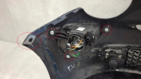 Front Bumper Fiat 500 Lift 15-24 / + Halogen Lights