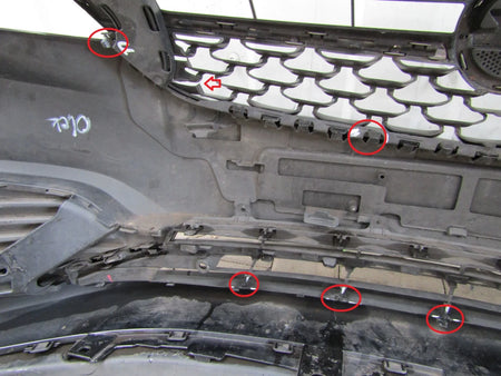 Front Bumper Opel Astra K 5D OPC Line 15-18