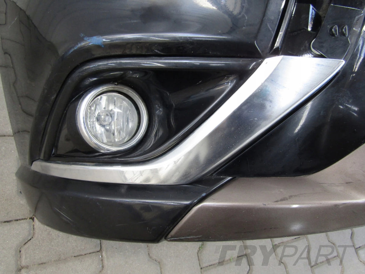 Front Bumper for Mitsubishi Outlander 3 Hybrid Lift 15-18 CAMERA