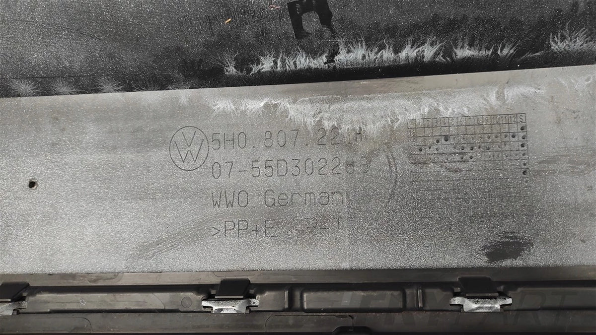 FRONT BUMPER VW GOLF 8 VIII 5H AFTER 2020 5H0807221H