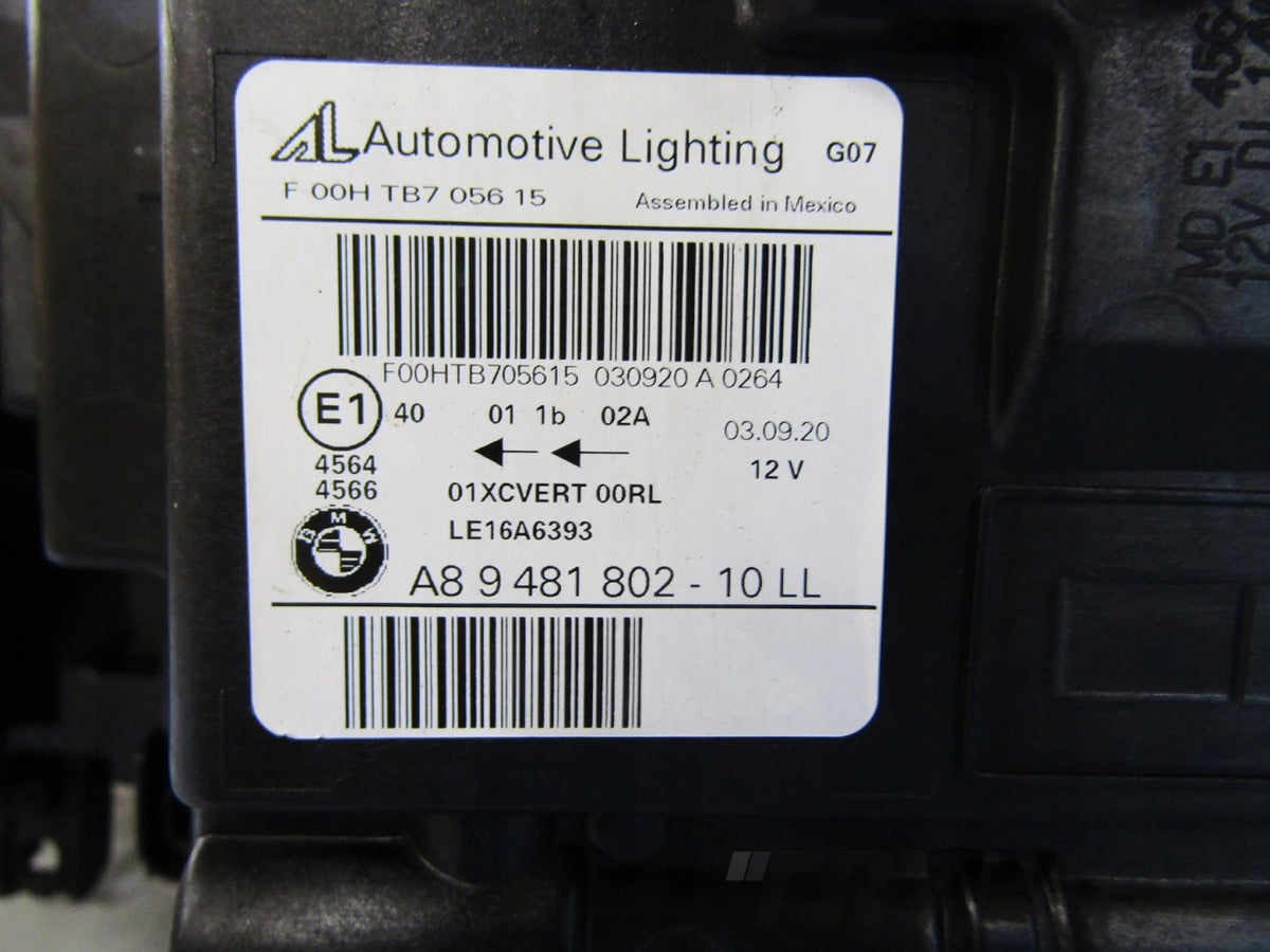 BMW X7 G07 LASER HEADLIGHT 18-22 RH A89481802-10