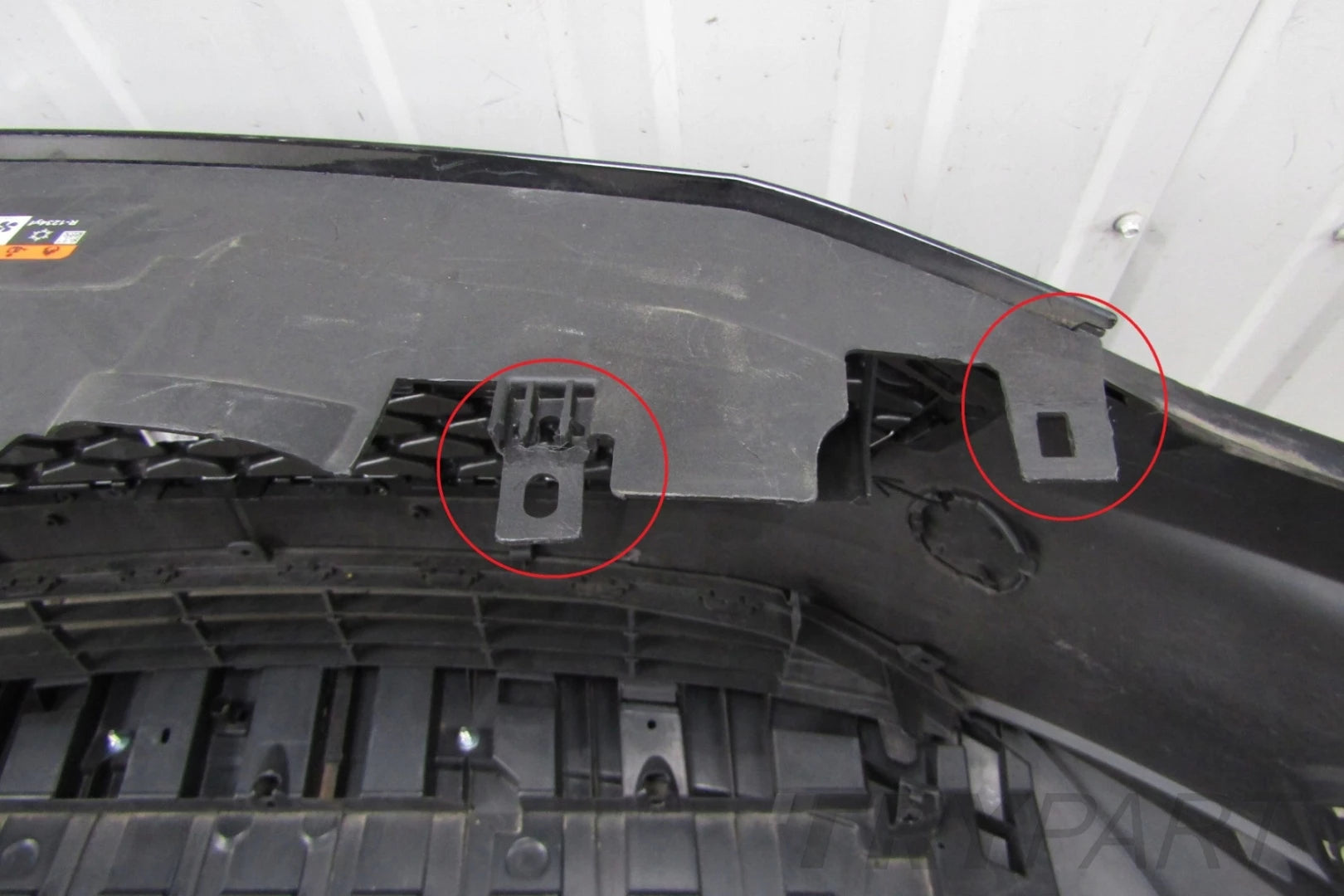 Front bumper Ford Fiesta Mk8 VIII 17- (Plate)