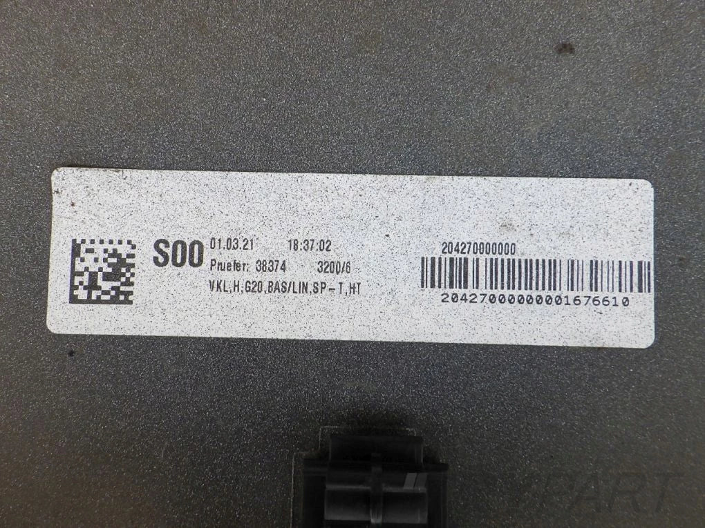 BMW 3 G20 SEDAN 19- Rear Bumper