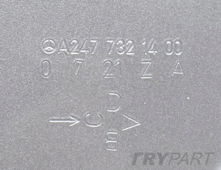 MERCEDES B CLASS W247 RIGHT REAR DOOR GENUINE