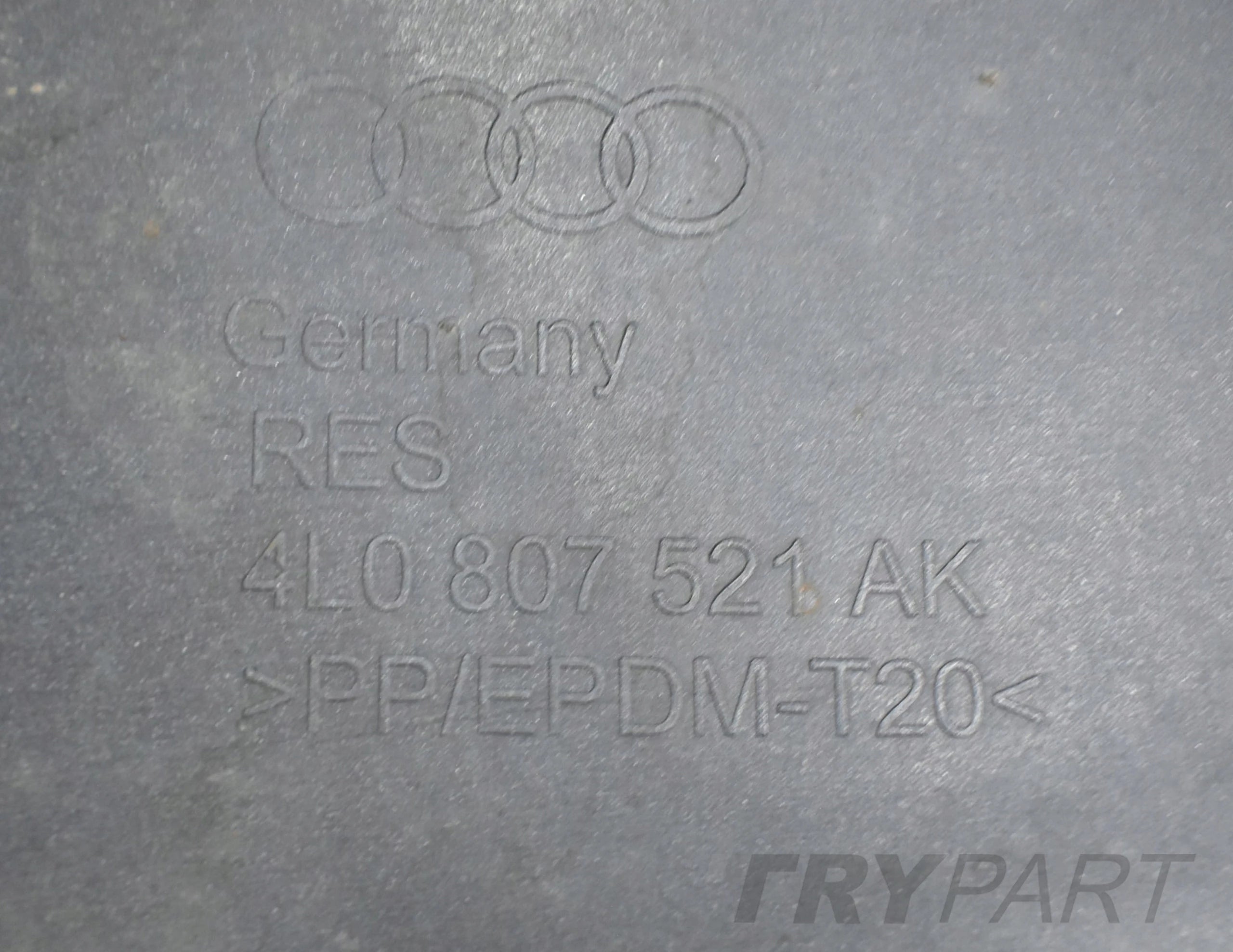 AUDI Q7 4L0 LIFT S LINE REAR BUMPER ORG