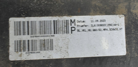 BMW V G60 M PACKAGE REAR BUMPER SEDAN ORG + BOTTOM