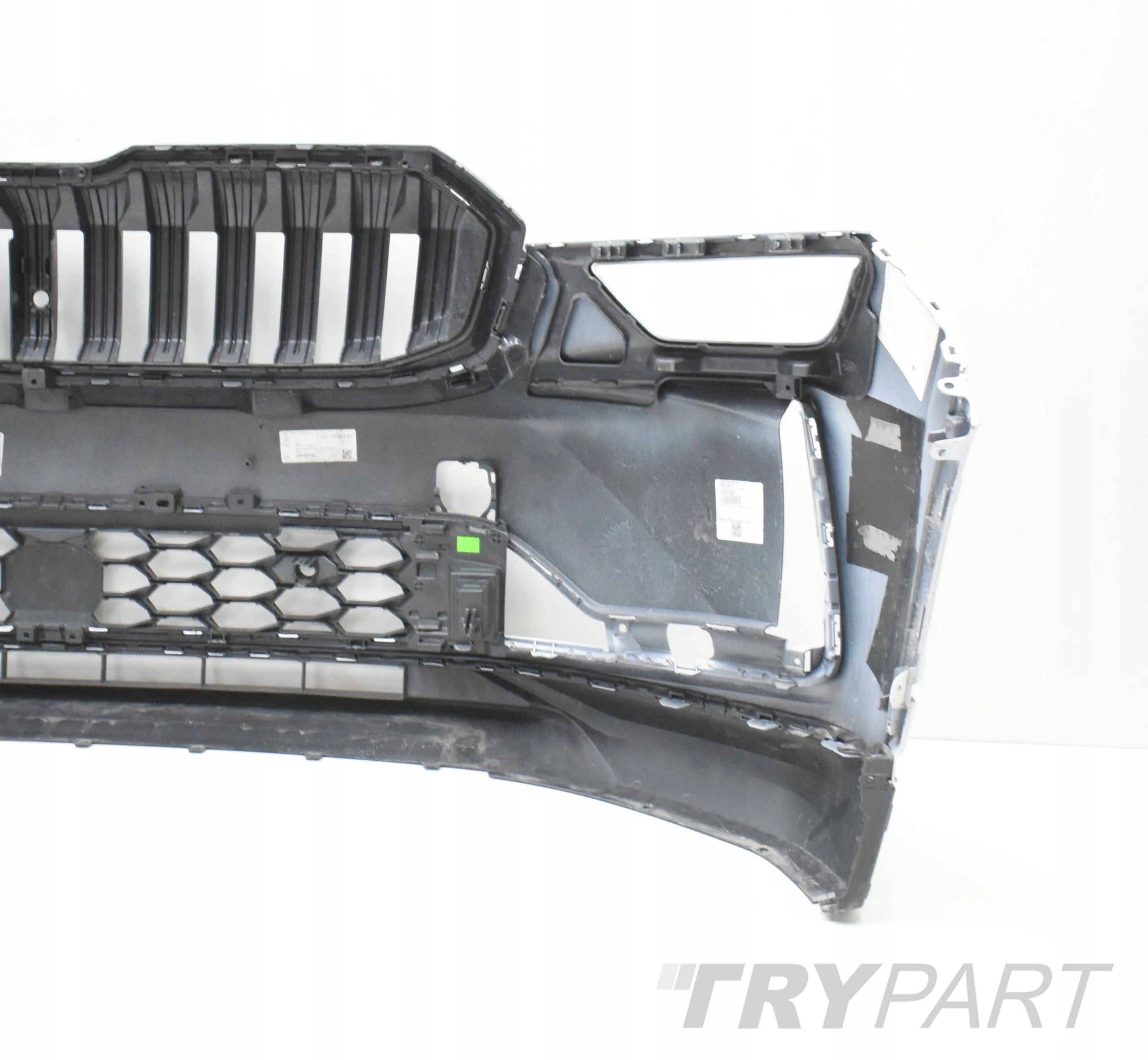 SKODA KODIAQ II 57H Original Front Bumper + Grill
