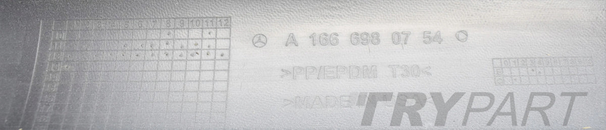 MERCEDES ML W166 AMG LEFT SILL PANEL ORG