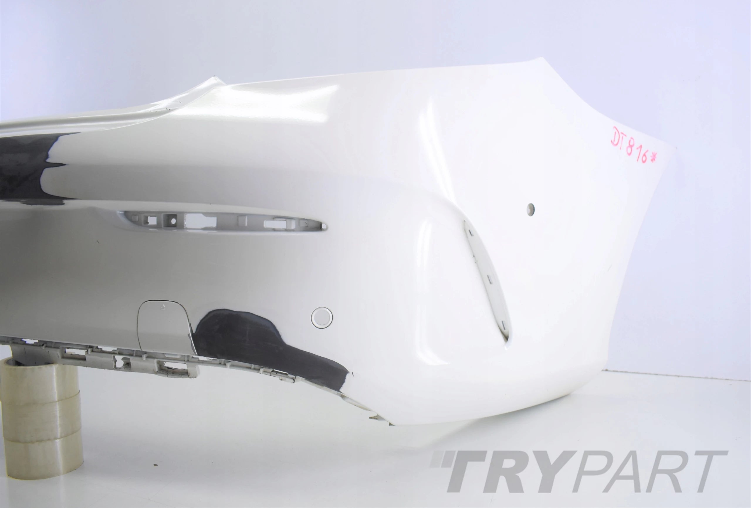 MERCEDES W205 COUPE AMG REAR BUMPER ORIGINAL!