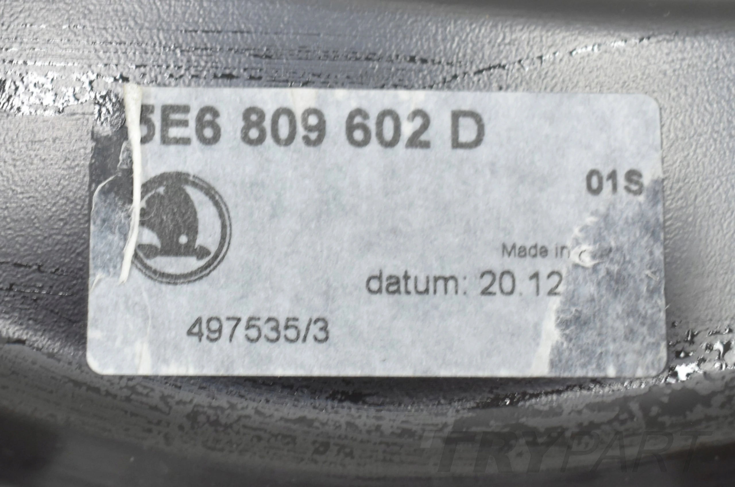 SKODA OCTAVIA IV 5E6 5E3 RIGHT SILL COVER ORG