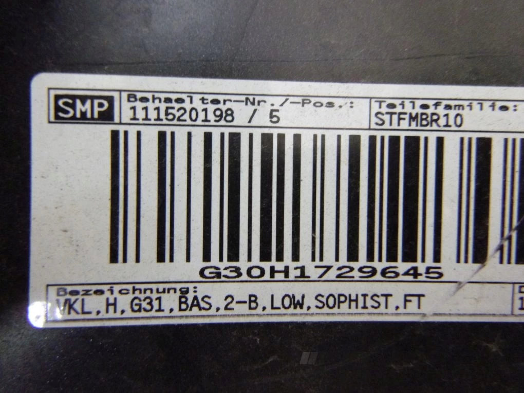 BMW 5 G31 KOMBI Rear Bumper