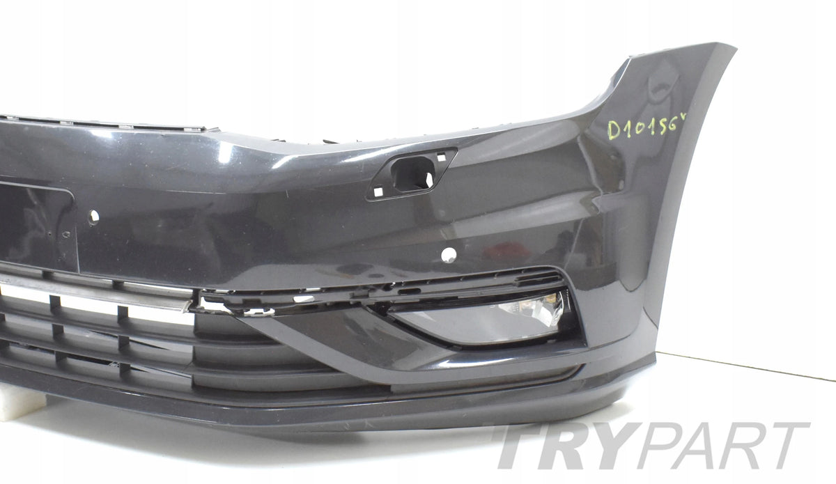 VW GOLF VII LIFT 5G0 FRONT BUMPER ORG + BOTTOM + FRAMES + FOG LIGHTS
