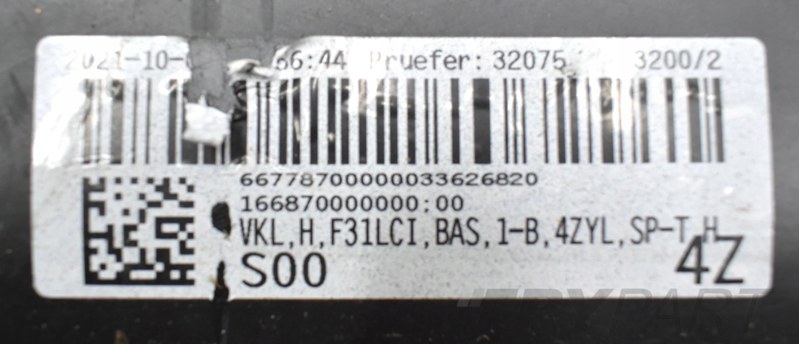 BMW F30 LIFT LCI REAR BUMPER SEDAN ORG