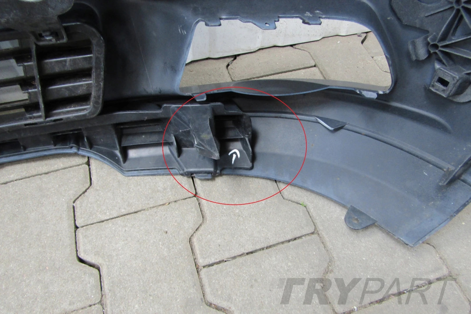 Front Bumper Mercedes C-Class W204 07-11 Elegance