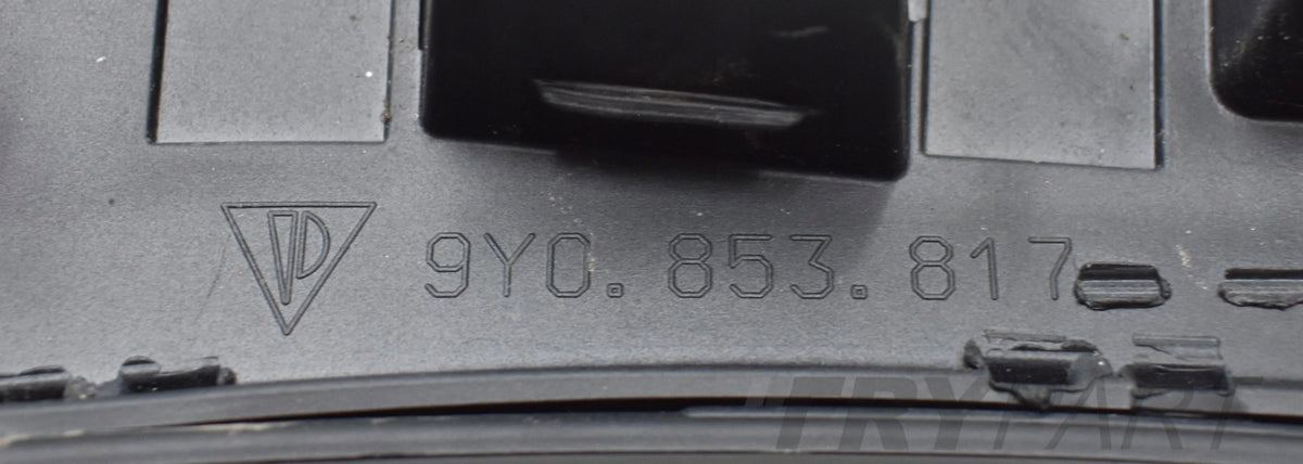 PORSCHE CAYENNE III 9Y 9Y0 LEFT FRONT FENDER TRIM STRIP ORG