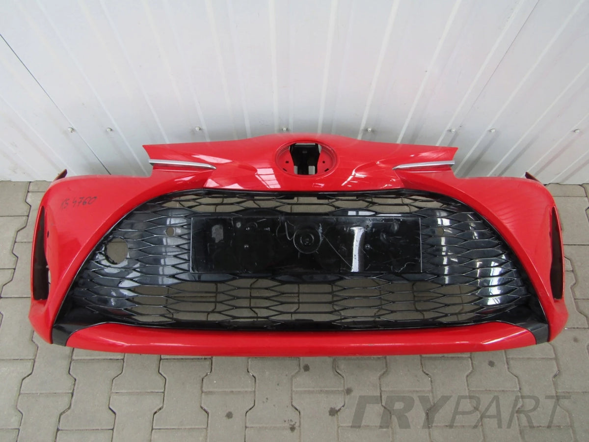 Front Bumper For Toyota Yaris 3 III Facelift 17-