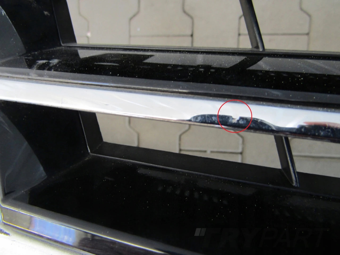 Front Bumper VW Sharan 2 II 7N0 10-