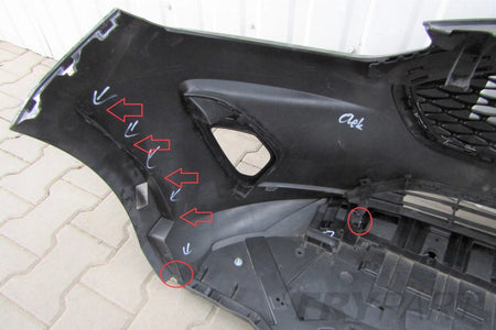 Front bumper Ford Fiesta Mk8 VIII 17- (Plate)
