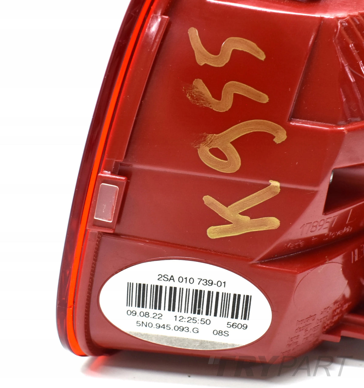 VW TIGUAN 5N0 LIFT LEFT REAR TAILGATE LIGHT ORG