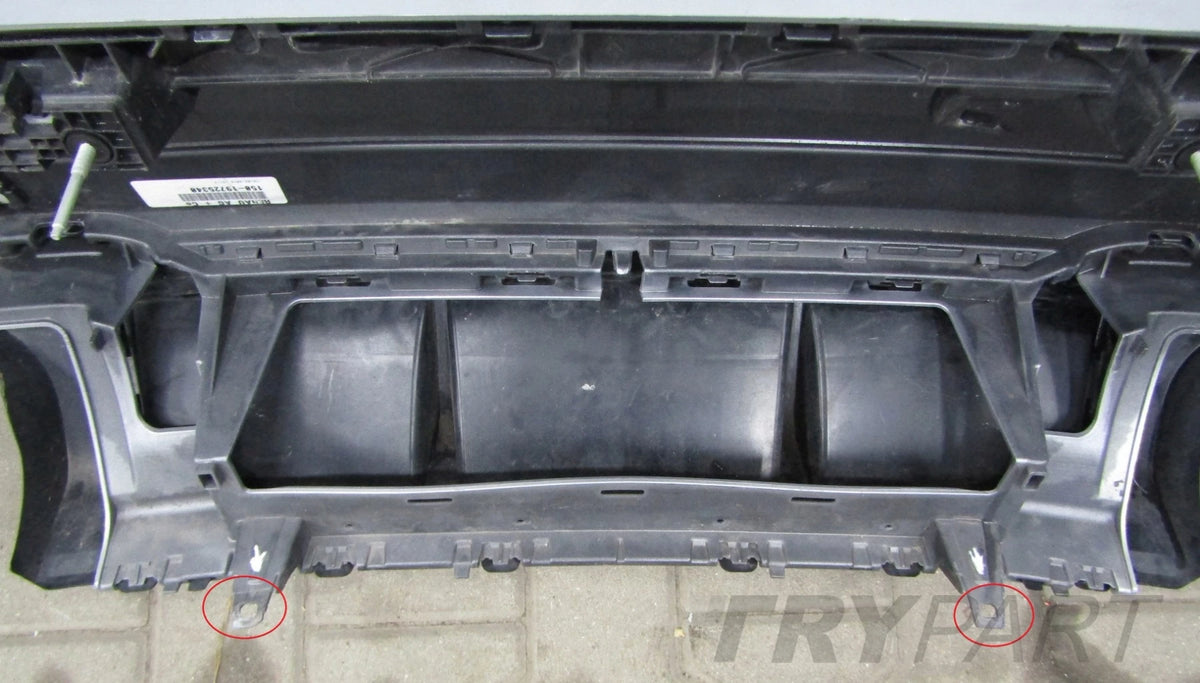 Rear Bumper Audi S3 8V4 Facelift 16-