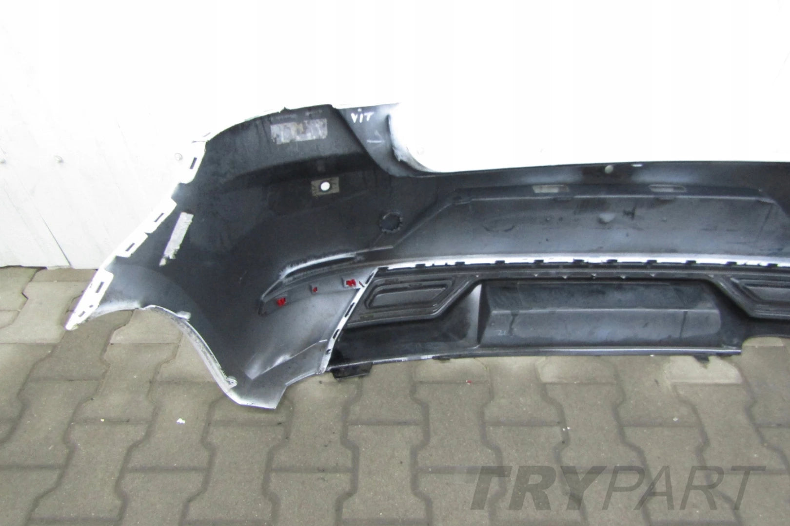 Rear Bumper Seat Ibiza 6F0 FR 17- Gloss Black Diffuser