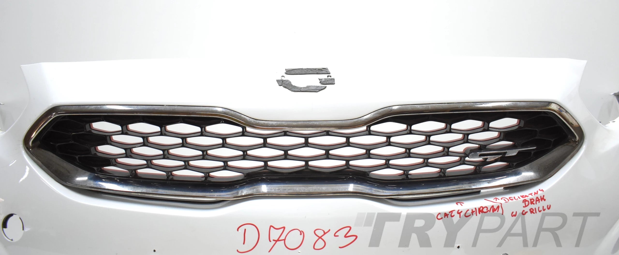 KIA CEED III GT LINE FRONT BUMPER ORG + GRILLE