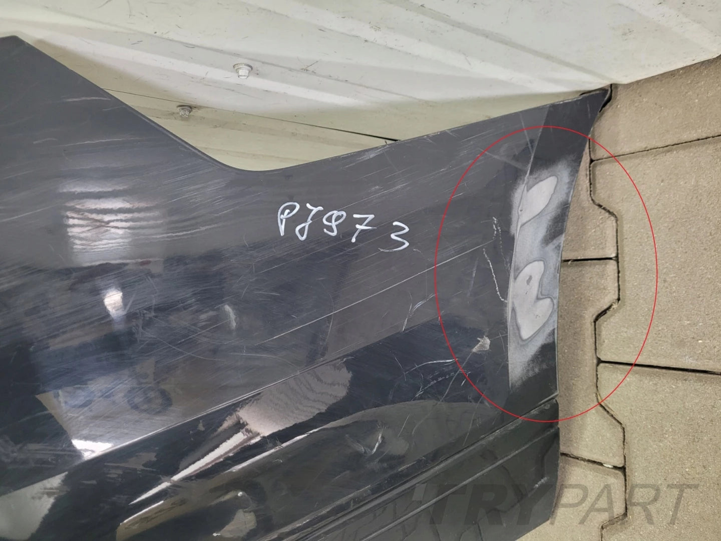 VW PASSAT B8 3G5 R LINE Sedan LIFT 19- Rear Bumper