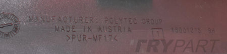SEAT LEON III CUPRA AERO RIGHT SILL PANEL ORG 5D 16001075 POLYTEC