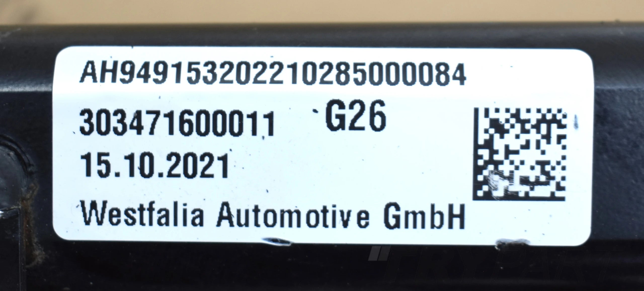 BMW 4 GRAN COUPE G26 ELECTRIC TOW HITCH ORG