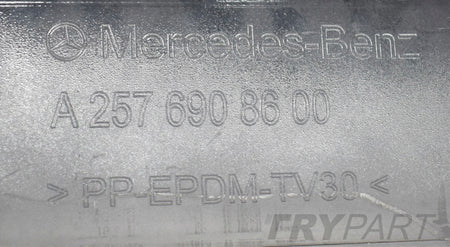 MERCEDES CLS W257 LEFT SILL STRIP ORG