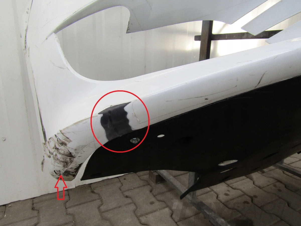 Front Bumper Tesla S Lift 16- (Plate + Frame)