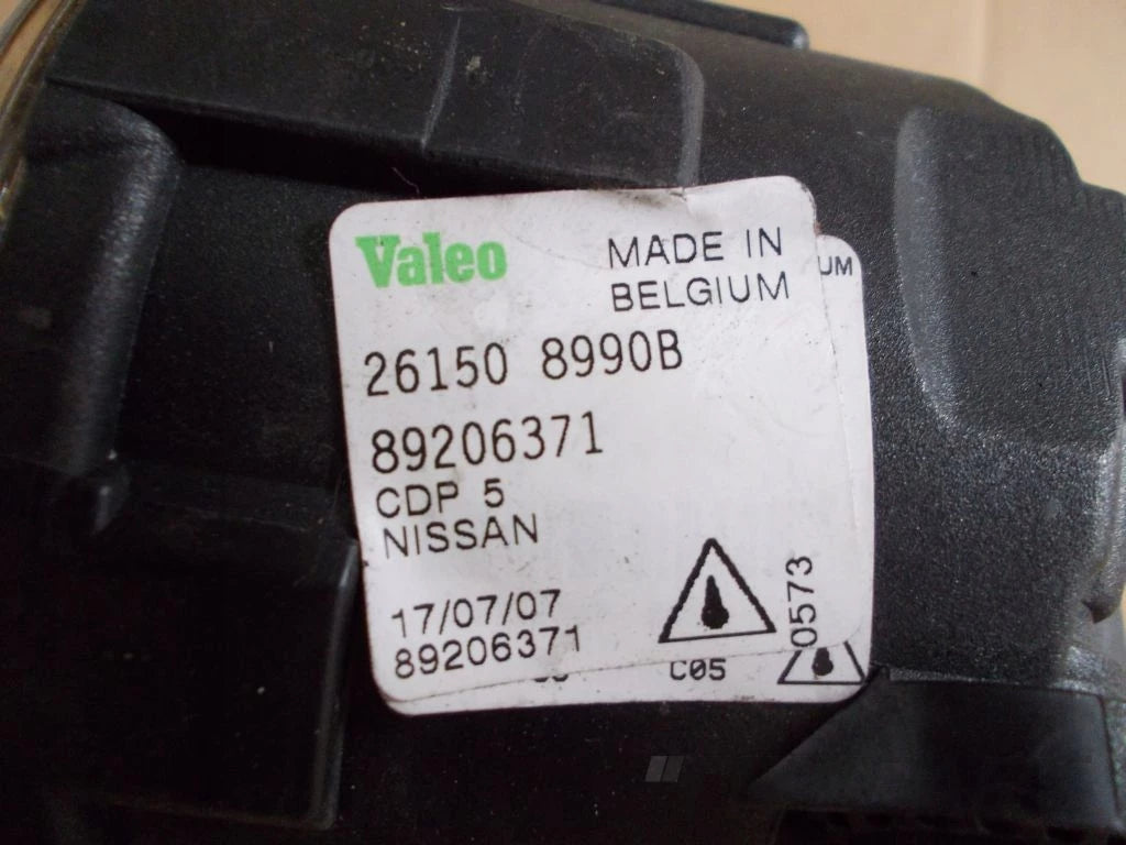 NISSAN TIIDA halogen