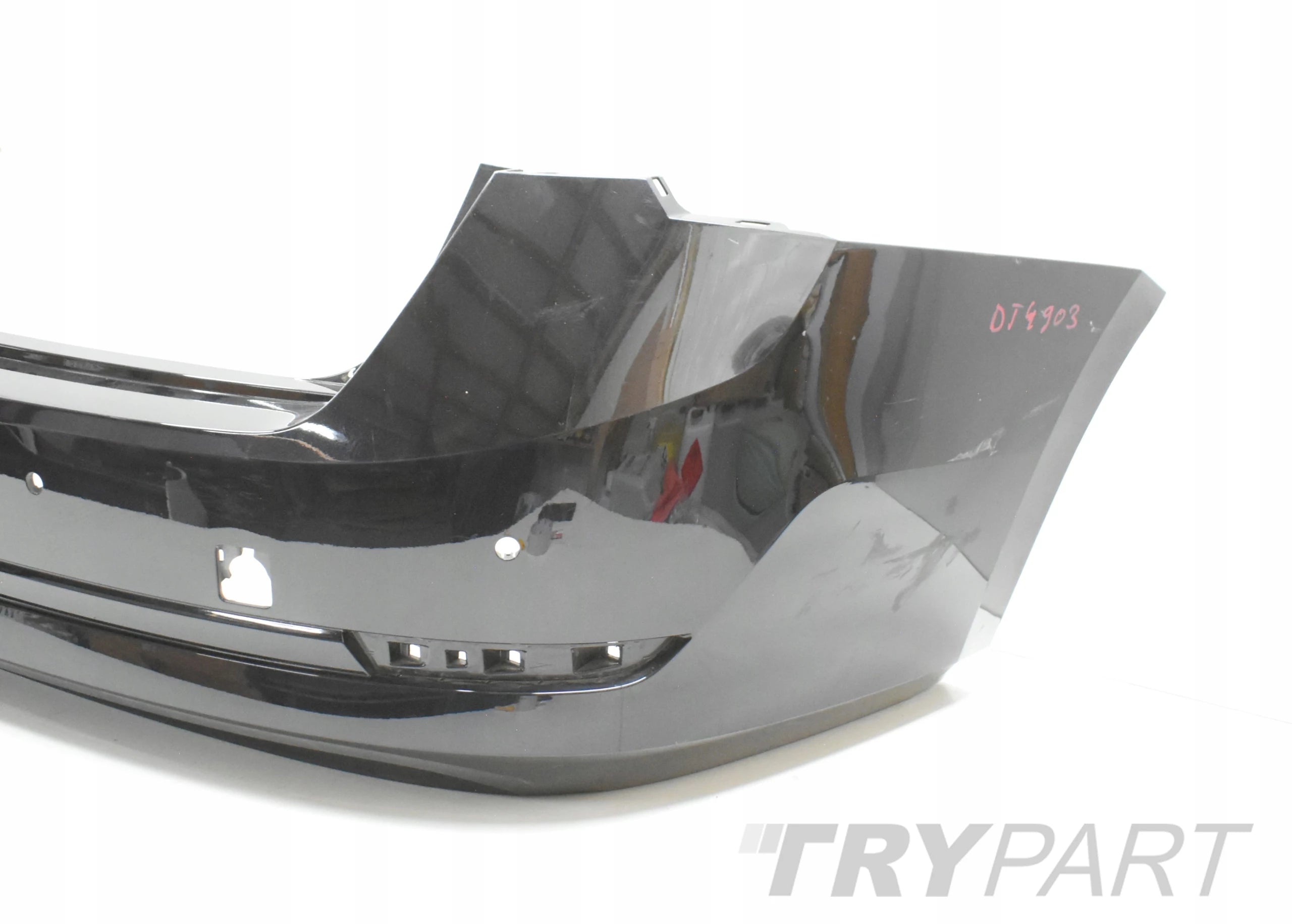 SKODA OCTAVIA IV 5E6 REAR BUMPER ORIGINAL SEDAN + BOTTOM