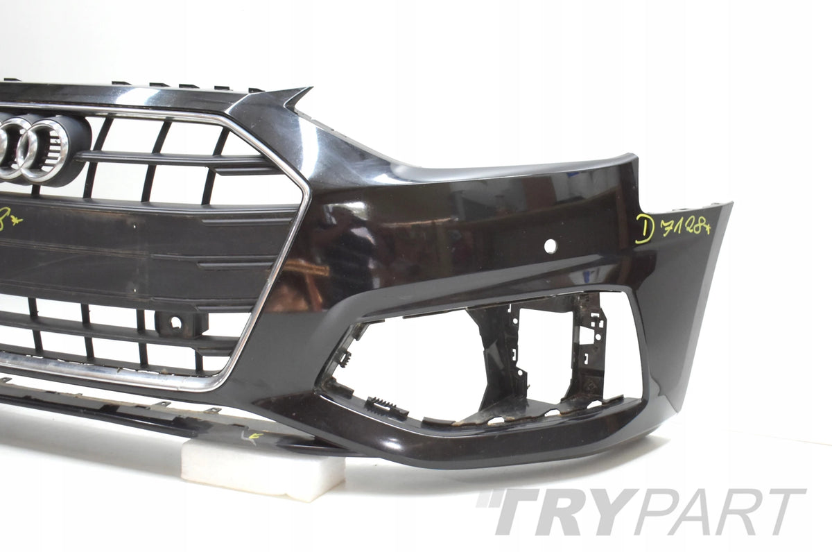 AUDI A4 B9 8W0 LIFT FRONT BUMPER FRONT ORIGINAL