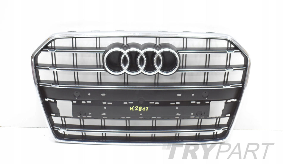 AUDI A6 S6 C7 4G S LINE CHROME GRILLE FRONT BUMPER ORG 4G0853653