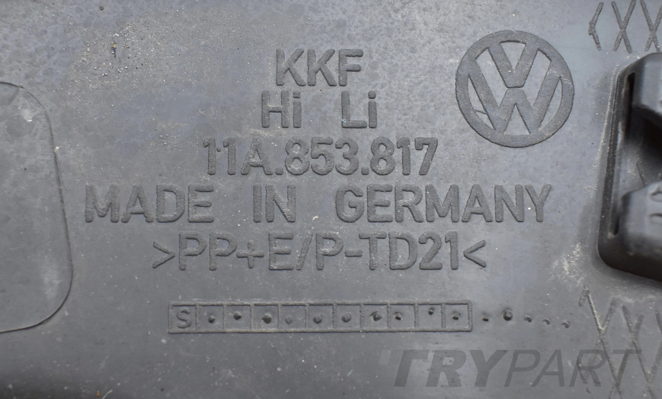 VW ID4 ID.4 11A LEFT REAR FENDER TRIM ORIGINAL