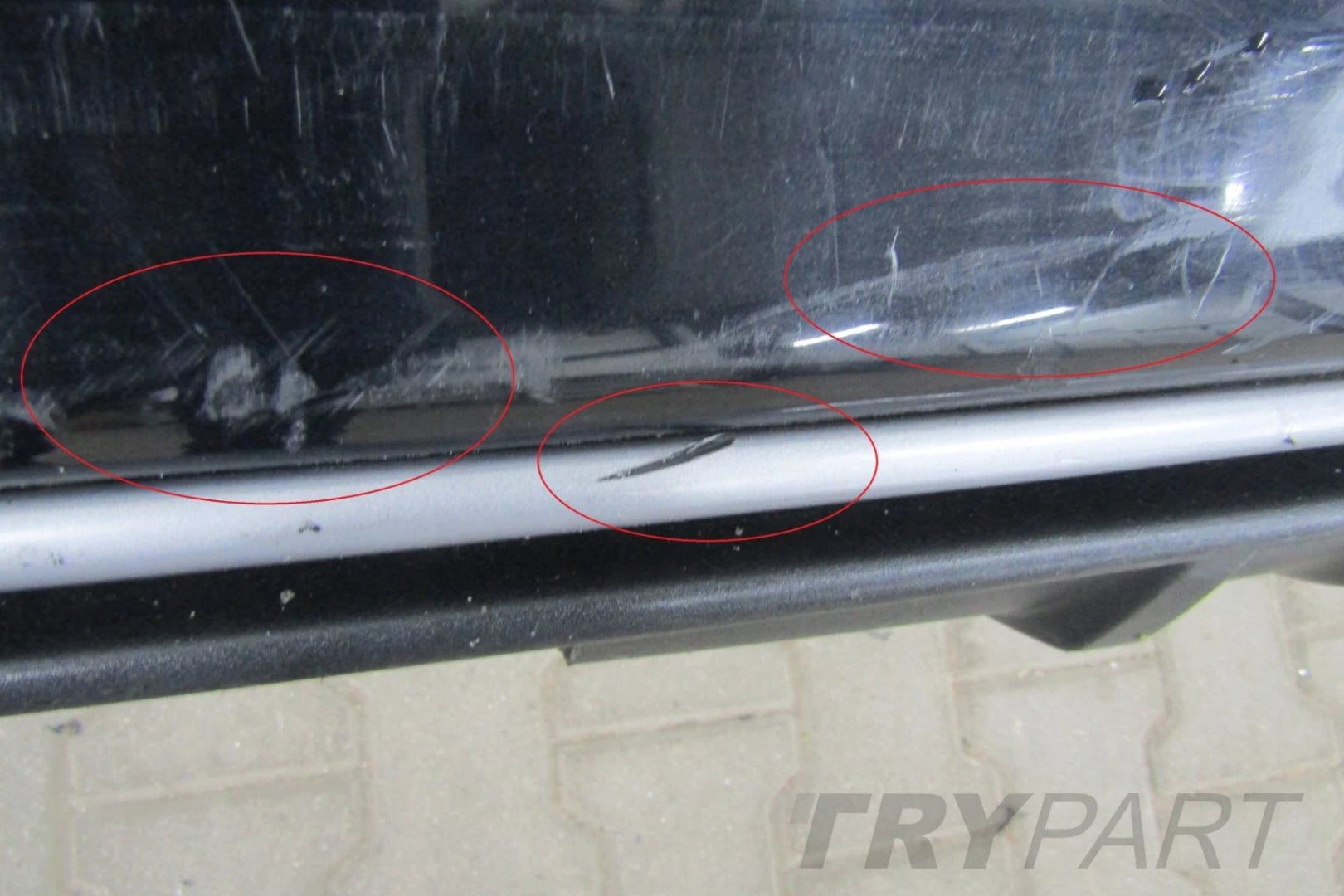 Rear Bumper Volvo XC60 I 1 R DESIGN LIFT 13-17