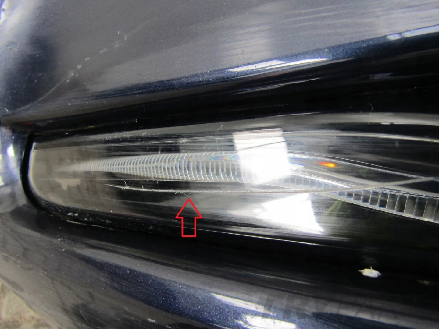 Front Bumper Volvo V40 2 II 12- (LED)