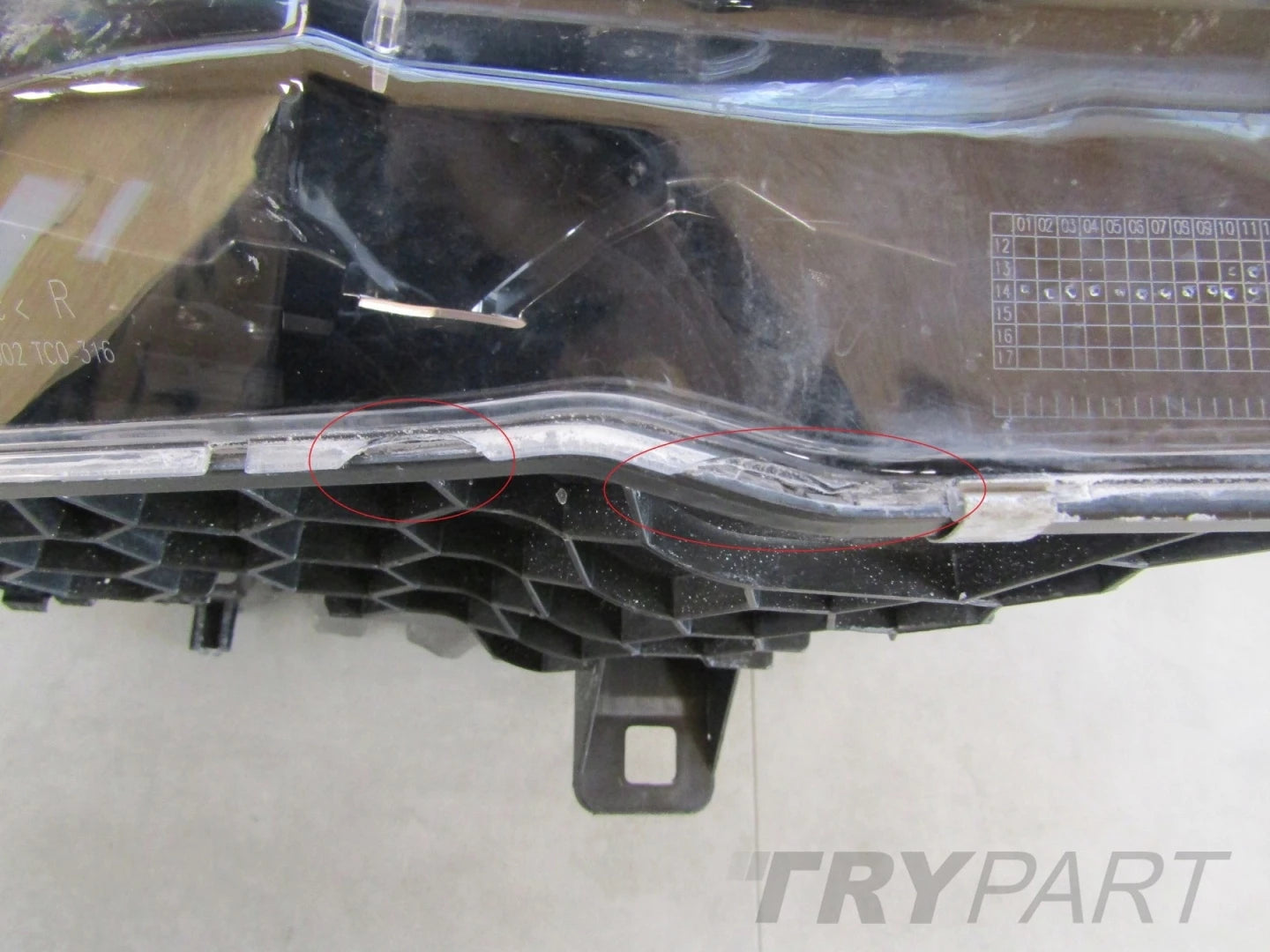 BMW X3 F25 LIFT LCI Xenon Swivel Headlight 14-17 RH RIGHT 7410836