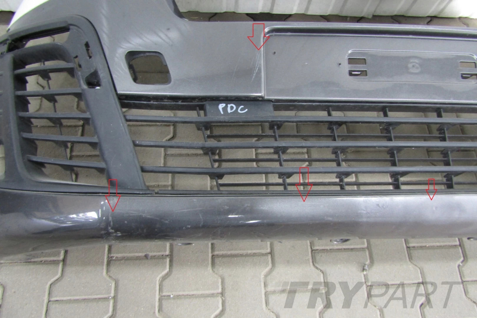 Front Bumper Peugeot Expert 3 III 16-