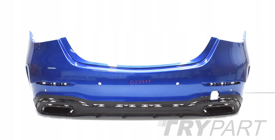 MERCEDES C-CLASS W206 AMG REAR BUMPER ORIGINAL SEDAN + BOTTOM